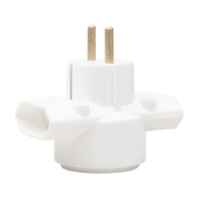 Imagine Adaptor 3 Prize 2x priza fara CP Si 1x priza cu CP
