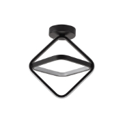 Imagine Plafoniera Sona LED 33W 3CCT 1980lm IP20, negru, Erste