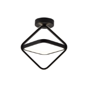 Imagine Plafoniera Sona LED 33W 3CCT 1980lm IP20, negru, Erste