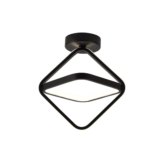Imagine Plafoniera Sona LED 33W 3CCT 1980lm IP20, negru, Erste