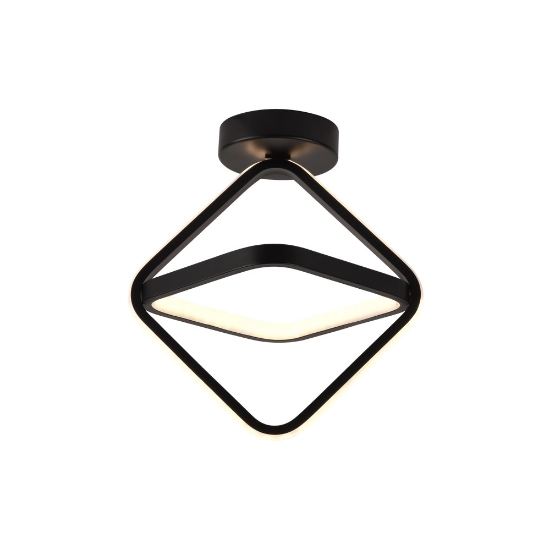 Imagine Plafoniera Sona LED 33W 3CCT 1980lm IP20, negru, Erste