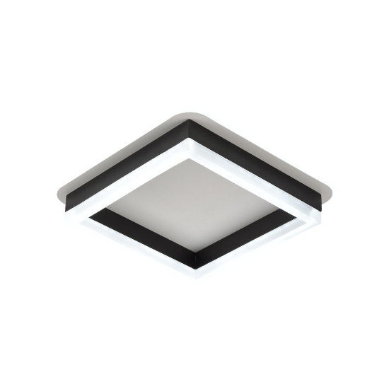 Imagine Plafoniera Elya LED 35W 3CCT 2975lm, negru si alb, Erste