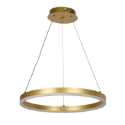 Imagine Pendul Rotund LED 30W 3CCT 2100lm IP20, auriu, Erste