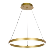 Imagine Pendul Rotund LED 30W 3CCT 2100lm IP20, auriu, Erste