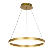 Imagine Pendul Rotund LED 30W 3CCT 2100lm IP20, auriu, Erste