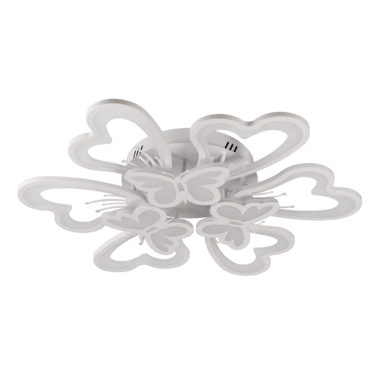 Imagine Plafoniera Butterfly LED 100W 3CCT RGB  8500lm, IP20, alb, Erste