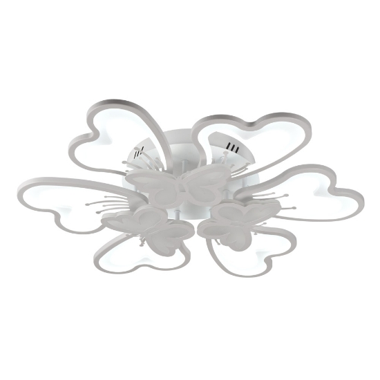 Imagine Plafoniera Butterfly LED 100W 3CCT RGB  8500lm, IP20, alb, Erste