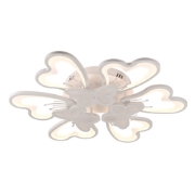 Imagine Plafoniera Butterfly LED 100W 3CCT RGB  8500lm, IP20, alb, Erste