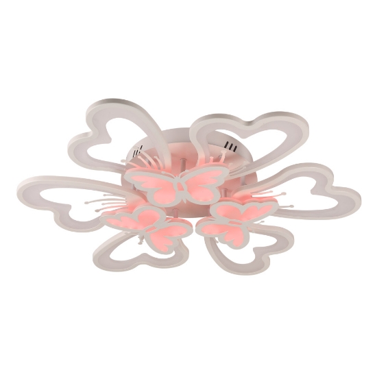 Imagine Plafoniera Butterfly LED 100W 3CCT RGB  8500lm, IP20, alb, Erste
