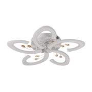 Imagine Plafoniera Tasha LED 100W 3CCT 10800lm IP20, alb, Erste