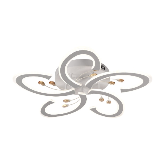 Imagine Plafoniera Tasha LED 100W 3CCT 10800lm IP20, alb, Erste