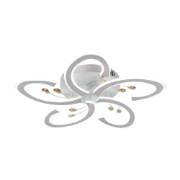 Imagine Plafoniera Tasha LED 100W 3CCT 10800lm IP20, alb, Erste