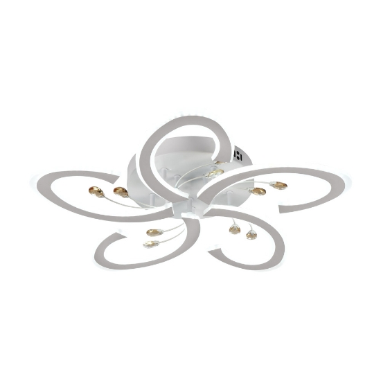 Imagine Plafoniera Tasha LED 100W 3CCT 10800lm IP20, alb, Erste