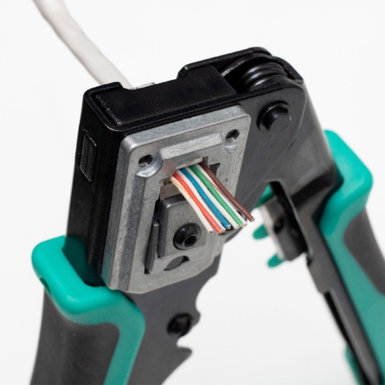 Imagine Cleste sertizare rapida, profi, UTP-RJ45-8P8C