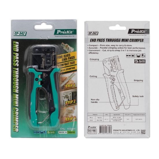 Imagine Cleste sertizare rapida, profi, UTP-RJ45-8P8C
