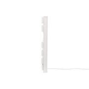 Imagine Uscător electric de prosoape montat pe perete, alb, 150 W
