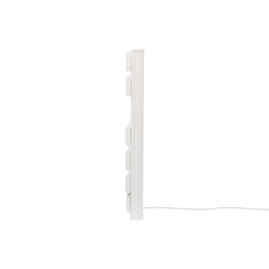 Imagine Uscător electric de prosoape montat pe perete, alb, 150 W