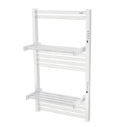 Imagine Uscător electric de prosoape montat pe perete, alb, 345 W