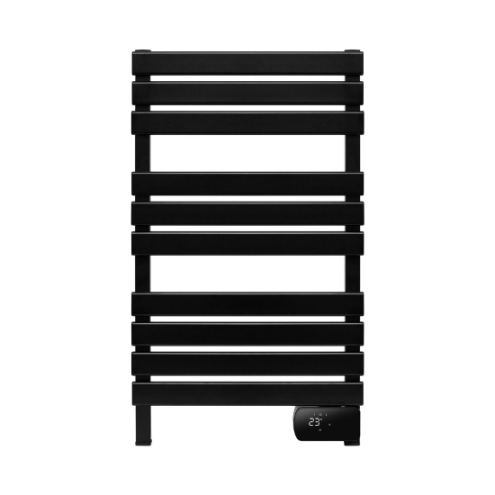 Imagine Uscător electric de prosoape montat pe perete, SMART, negru, 450 W