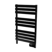Imagine Uscător electric de prosoape montat pe perete, SMART, negru, 450 W