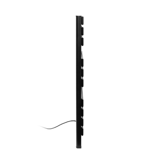 Imagine Uscător electric de prosoape montat pe perete, SMART, negru, 450 W