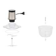 Imagine Maruntitor cu bol de sticla, 1,8L, 400W