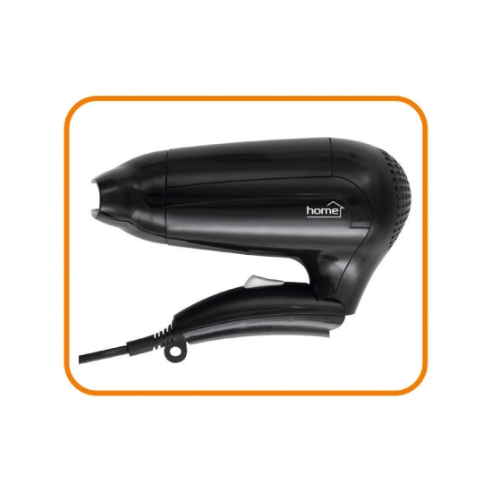 Imagine Uscator de par, negru, 1400 W, 2 trepte, maner pliabil