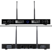 Imagine Set microfon fara fir, 140 m
