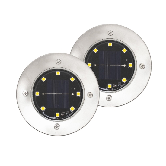Imagine Lampi solare de gradina, 2 buc in set