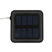 Imagine Pânză parasolar cu ghirlandă de luminițe solare