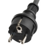 Imagine Prelungitor de reţea 10 m, 3x1,5 mm2, cauciucat, gri