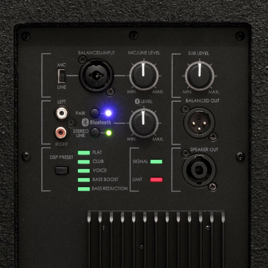 Imagine Sistem audio profesional, woofer de 25 cm.