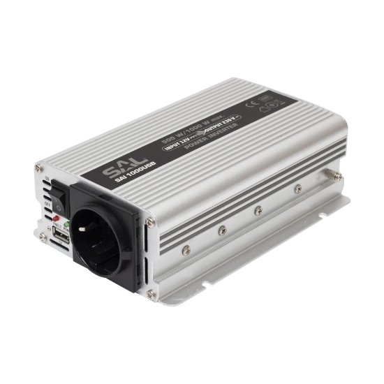 Imagine Invertor tensiune, 500/1000W cu USB