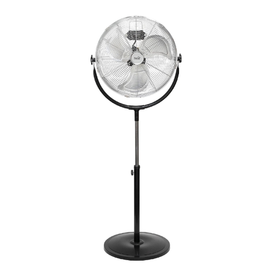 Imagine Ventilator metalic de podea, 45 cm, 110 W