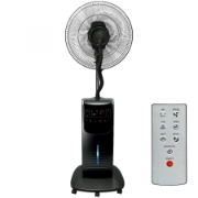 Imagine Ventilator cu umidificare, negru, 45 cm, 90 W