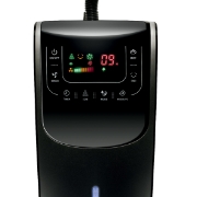 Imagine Ventilator cu umidificare, negru, 45 cm, 90 W