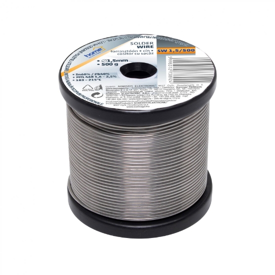 Imagine Cositor cu sacâz, 1,5 mm, 500g