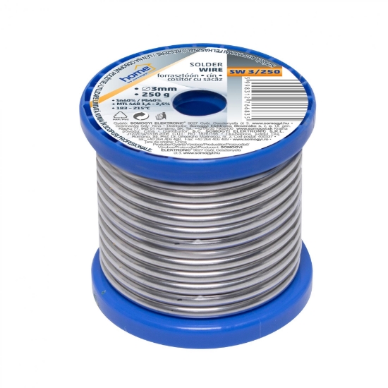 Imagine Cositor cu sacâz, 3 mm, 250g