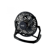 Imagine Ventilator de masa cu USB, 10 cm, negru