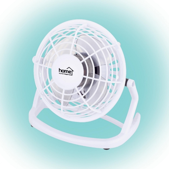 Imagine Ventilator de masa cu USB, 10 cm, alb