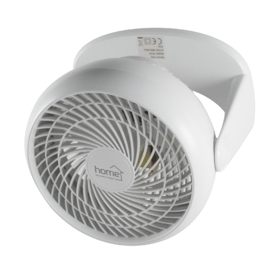Imagine Ventilator de masa / de perete, 23 cm, alb