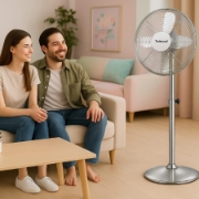 Imagine Ventilator metalic în picioare, 40 cm, 50 W, max.