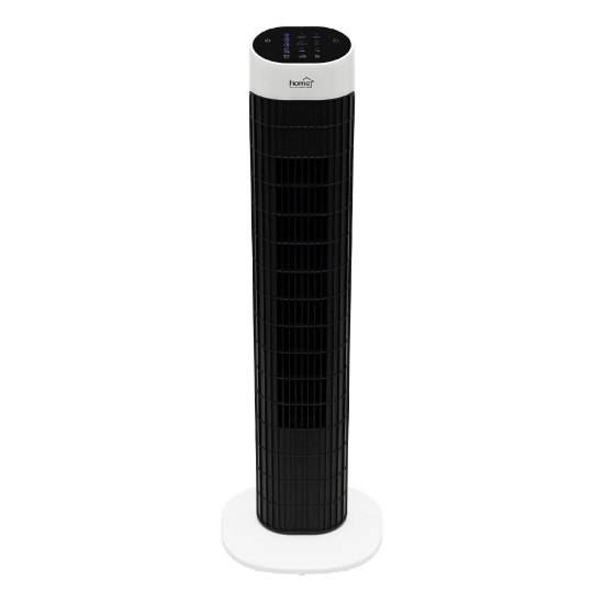 Imagine Ventilator tip stalp cu telecomanda, alb, 79 cm, 45 W