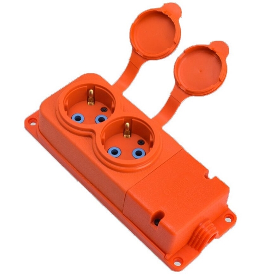 Imagine PRELUNGITOR CAUCIUC 2 PRIZE 16A IP44 ORANGE