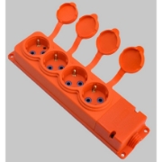 Imagine PRELUNGITOR CAUCIUC 4 PRIZE 16A IP44 ORANGE