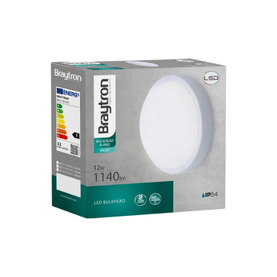 Imagine PLAFONIERA LED 12W 3000K D:170MM IP54 BULKHEAD RND