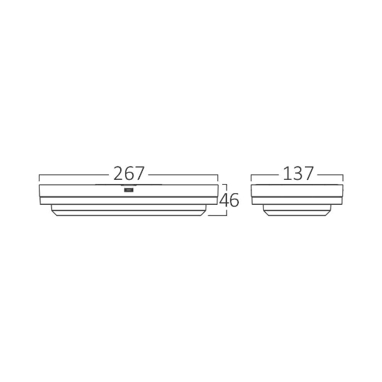 Imagine PLAFONIERA LED 18W 3in1 D:267MM IP65 ALB BULKHEAD ELP