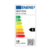 Imagine PLAFONIERA LED 18W 3in1 D:222MM IP65 SENZOR ALB BULKHEAD RND