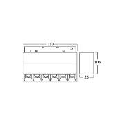 Imagine CORP LED PT SINA MAGNET 6W 370lm 24gr. 4000K NEGRU