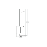 Imagine PLAFONIERA LED 7W 600LM 3000K IP54 TARUS-WLA,PLUS